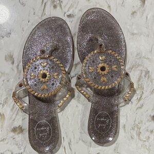 Jack Rogers Georgica Sparkle Jelly Sandal